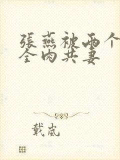 张燕被两个局长全肉共妻