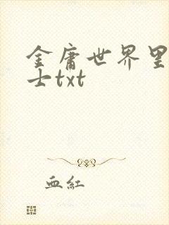 金庸世界里的道士txt