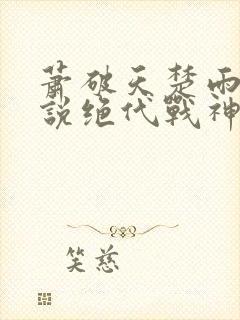 萧破天楚雨馨小说绝代战神
