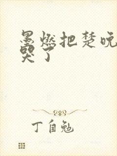 墨燃把楚晚宁C哭了