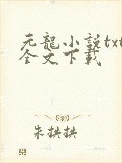 元龙小说txt全文下载