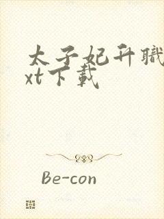 太子妃升职记txt下载