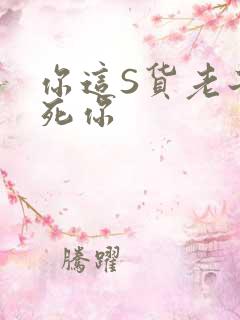 你这S货老子C死你