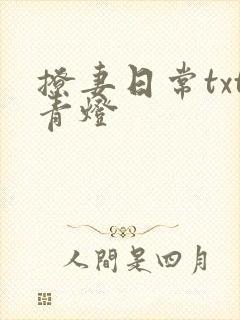 撩妻日常txt青灯