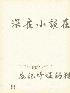 深夜小说在线
