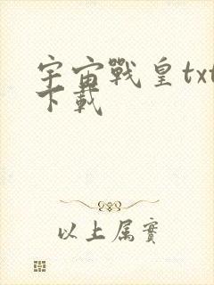 宇宙战皇txt下载