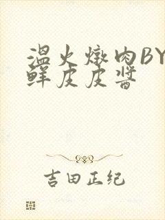 温火炖肉BY海鲜皮皮酱