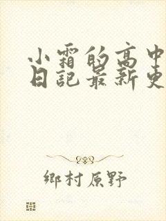 小霜的高中成长日记最新更新