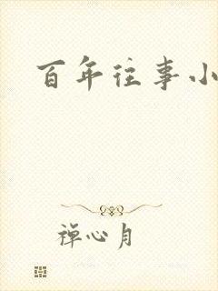 百年往事小说