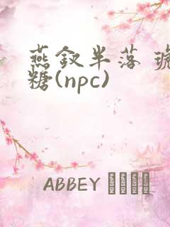 燕钗半落 琥珀糖(npc)