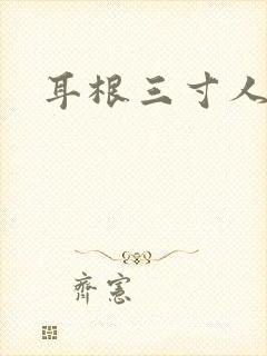 耳根三寸人间