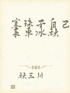 塞珠子自己排出来车冰秋