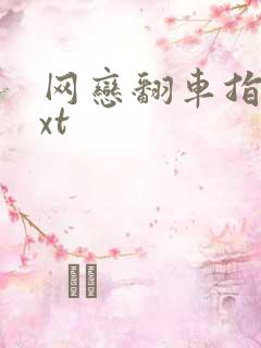 网恋翻车指南txt