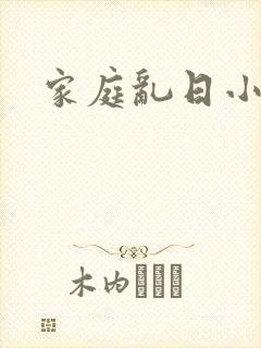 家庭乱日小说