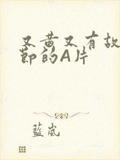 又黄又有故事情节的A片