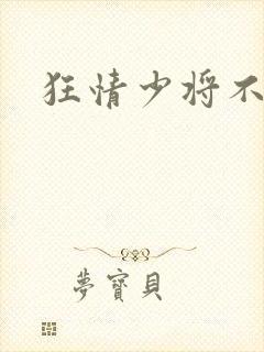 狂情少将不良妻