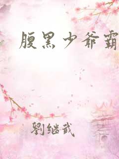 腹黑少爷霸道爱