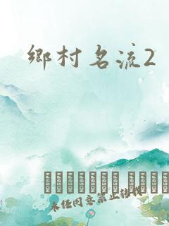 乡村名流2
