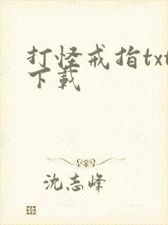 打怪戒指txt下载