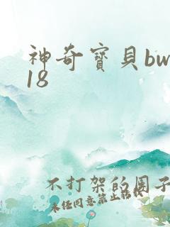 神奇宝贝bw118