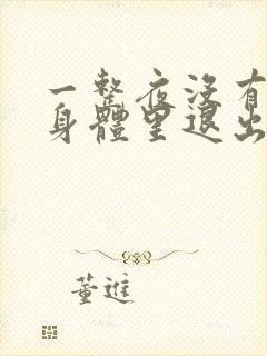 一整夜没有从你身体里退出来