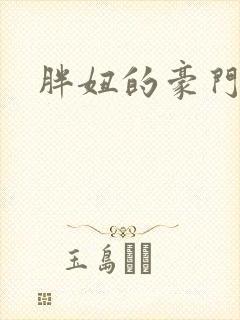 胖妞的豪门之旅