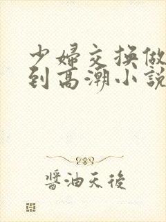 少妇交换做爰做到高潮小说