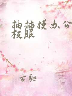 抽插摸办公室脱校服