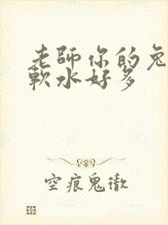 老师你的兔子好软水好多