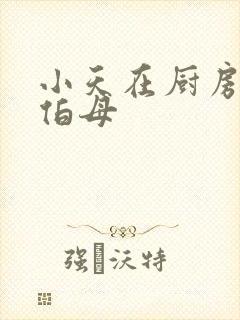 小天在厨房插杨伯母