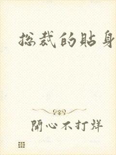 总裁的贴身玩宠