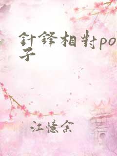 针锋相对po镜子