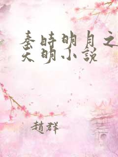 秦时明月之夜尽天明小说