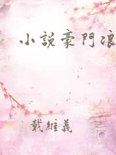 小说豪门浪荡史