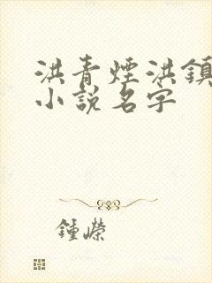 洪青烟洪镇国的小说名字