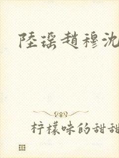 陆瑶赵穆沈依依