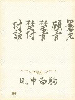 付楚楚顾墨深小说付青青免费读