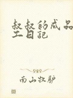 叔叔的成品店打工日记