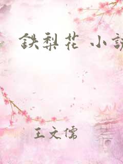 铁梨花 小说
