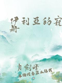 伊利亚的宠物手册