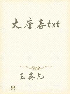 大唐春txt