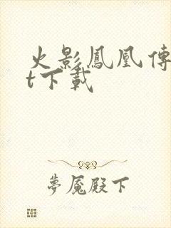 火影凤凰传txt下载