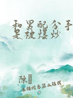 和男配分手后总是被爆炒