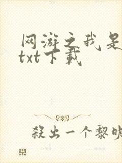 网游之我是死神txt下载