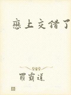 恋上交错了的诗