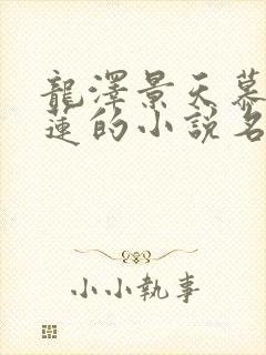 龙泽景天慕容青莲的小说名字