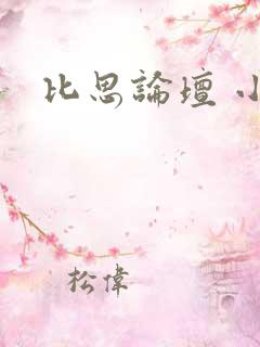 比思论坛 小说