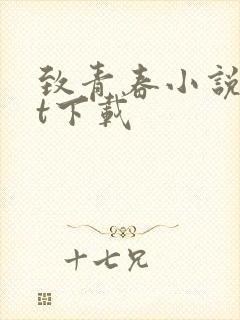 致青春小说txt下载