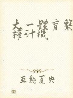 大一体育系精牛榨汁机