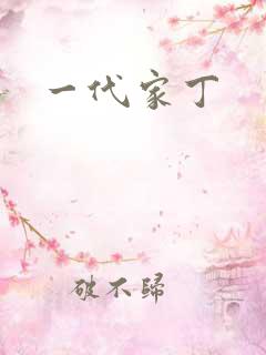一代家丁